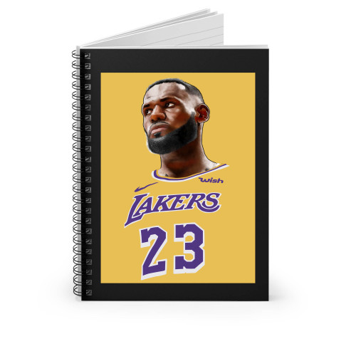 Lebron James Art 1 Spiral Notebook