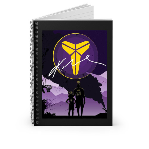 Legends Are Forever Kobe Spiral Notebook