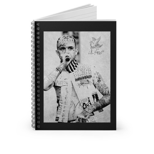 Lil Peep Music Spiral Notebook