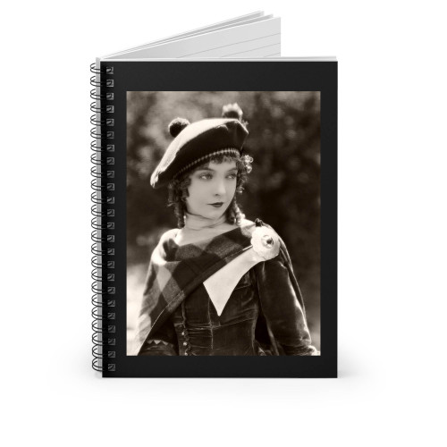 Lillian Gish Annie Laurie Spiral Notebook