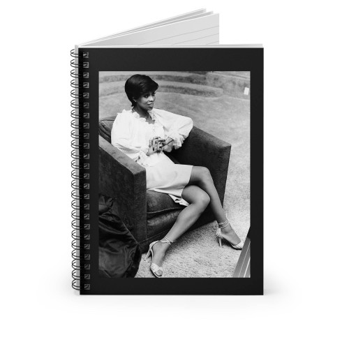 Lola Falana Vintage Black Glamour Spiral Notebook