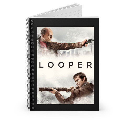 Looper Cover Movie Spiral Notebook