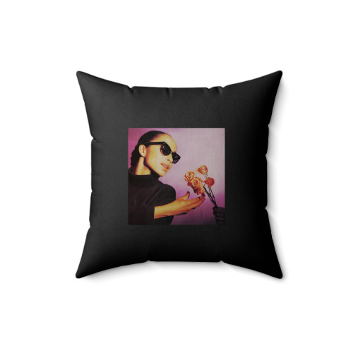 Sade Flowers Square Pillow Cover
