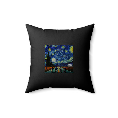 Stranger Things Starry Night Demogorgon Eleven Steve Square Pillow Cover