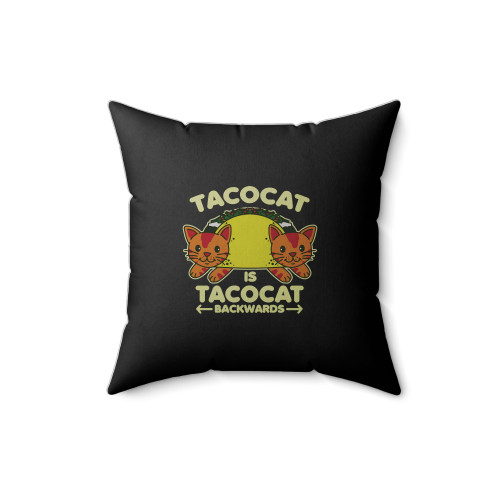 Tacocat Square Pillow Cover