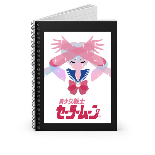 Marta Buitrago Sailor Moon Spiral Notebook