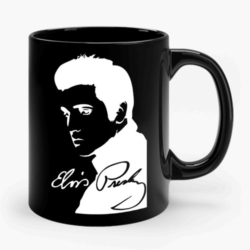 Elvis Presley King Of Rock And Roll Music Ceramic Mug