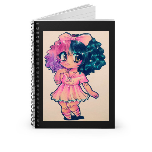 Melanie Martinez Fan Art Spiral Notebook