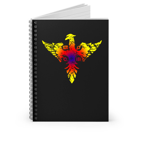 Mithra And Glyphs Spiral Notebook