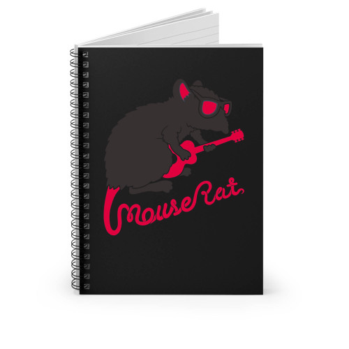 Mouse Rat Music Spiral Notebook