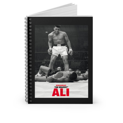 Muhammad Ali Vs Liston Laminated Spiral Notebook