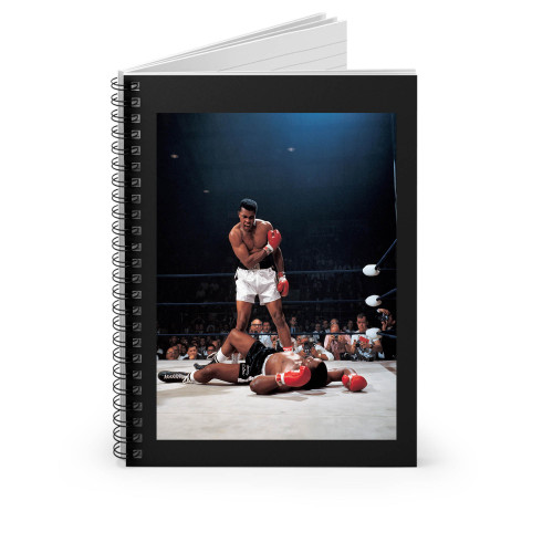 Muhammad Ali Vs Mike Tyson Spiral Notebook