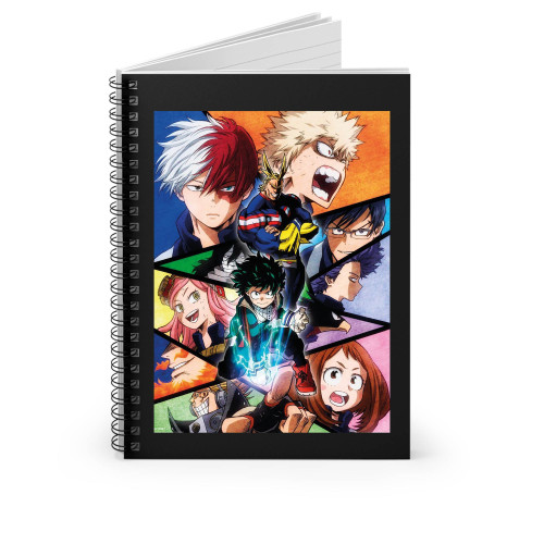 My Hero Academia Group Mini Spiral Notebook