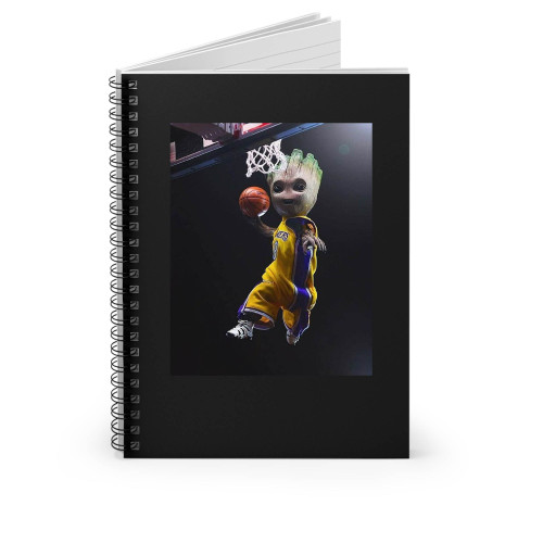 Nba X Marvel Groot Spiral Notebook