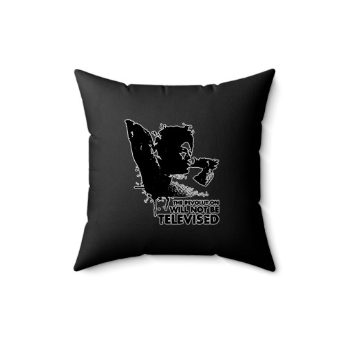 The Revolution Will Not Be Televised Gil Scott Heron Square Pillow Cover