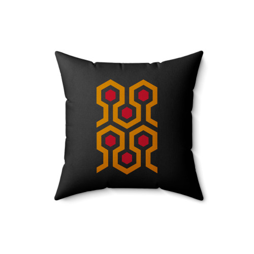 The Shining Carpet Pattern Square Pillow Cover
