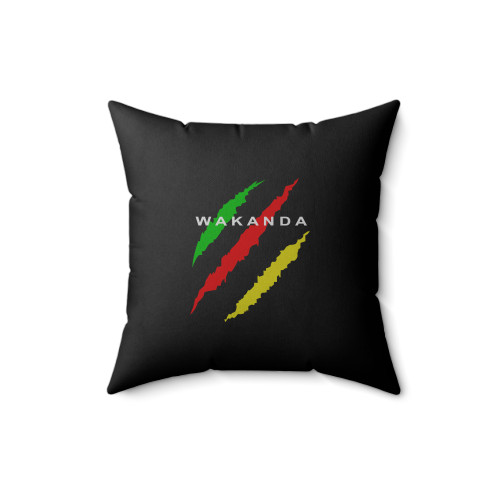 Wakanda Forever Africa Black Panther Square Pillow Cover