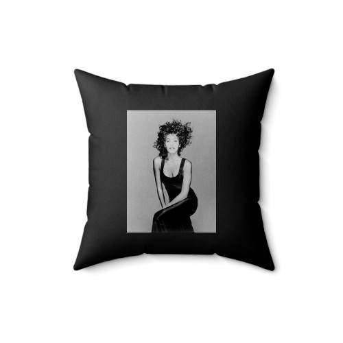 Whitney Houston The Bodyguard Bobby Brown How Will I Know I Will Always Love You R&B Pop Soul Gospel Music Square Pillow Cover