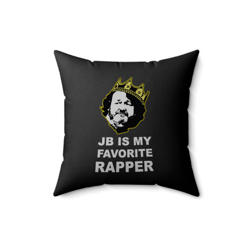 Widespread Panic Jb Is My Favorite Rapper Square Pillow Cover