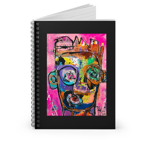 Neoexpressionism Art Brut Spiral Notebook