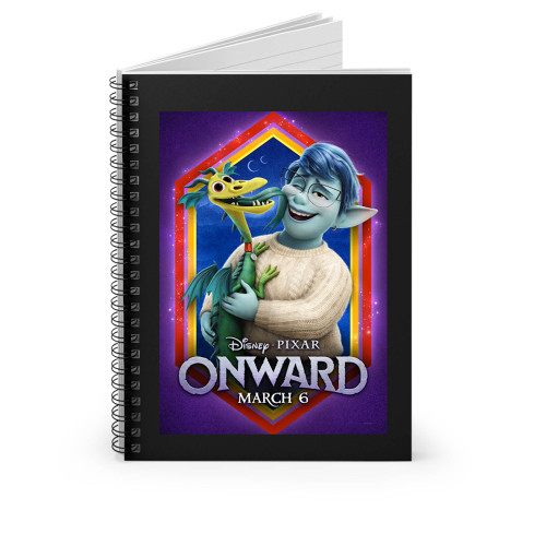 Onward Laurel Spiral Notebook