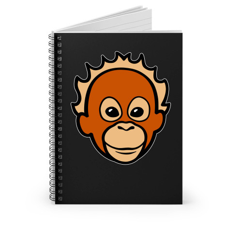 Orangutan Spiral Notebook