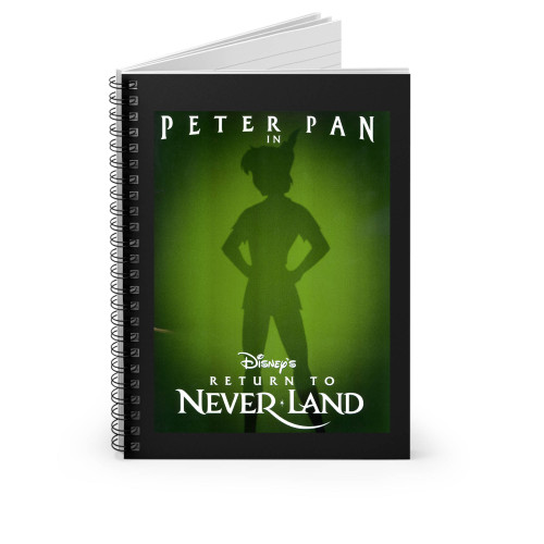 Peter Pan Return To Neverland Spiral Notebook