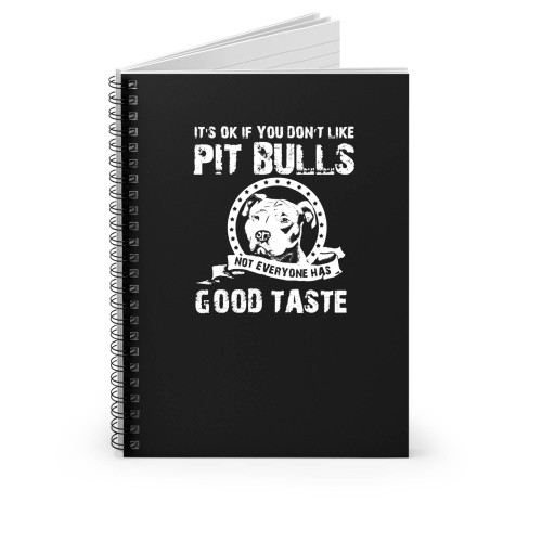 Pitbull It's Okay If You Don't Spiral Notebook