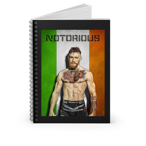 Popular Conor Mcgregor Spiral Notebook