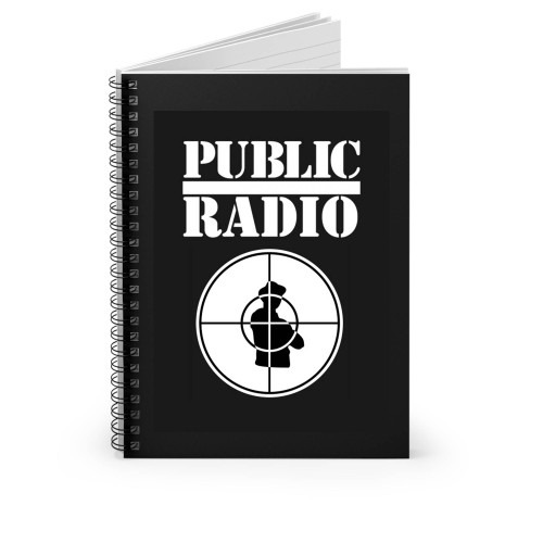 Public Radio Spiral Notebook