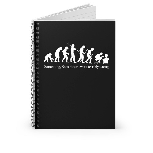 Pulp Fiction Evolution Quotes Spiral Notebook