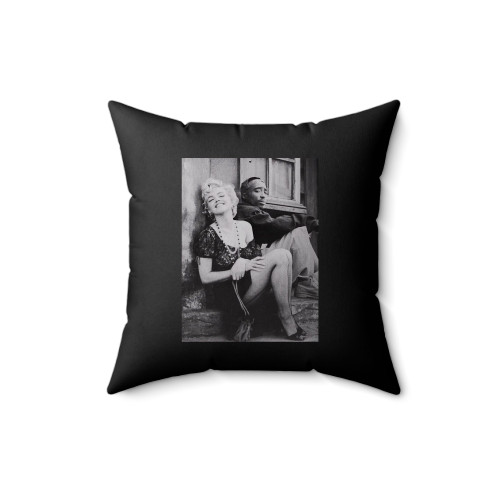 2Pac X Marilyn Monroe Square Pillow Cover