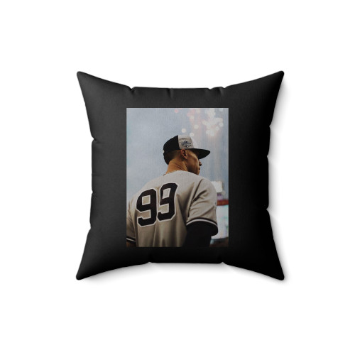 Aaron Judge Celebration Square Pillow Cover Aaron Judge Celebration Square Pillow Cover