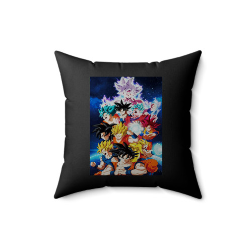 Always The Strongest Dragonball Songoku Square Pillow Cover