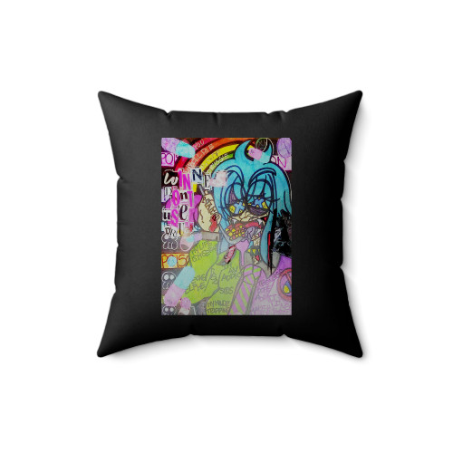 Anti Drug 2 Square Pillow Cover