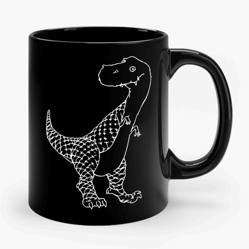 Goofy Tyrannosaurus Rex Ceramic Mug