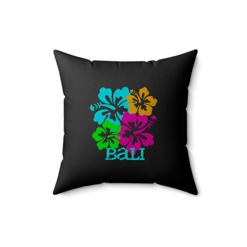 Bali Beach Surf Tropical Square Pillow Cover