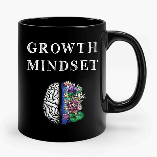 Growth Mindset Brain Design Ceramic Mug