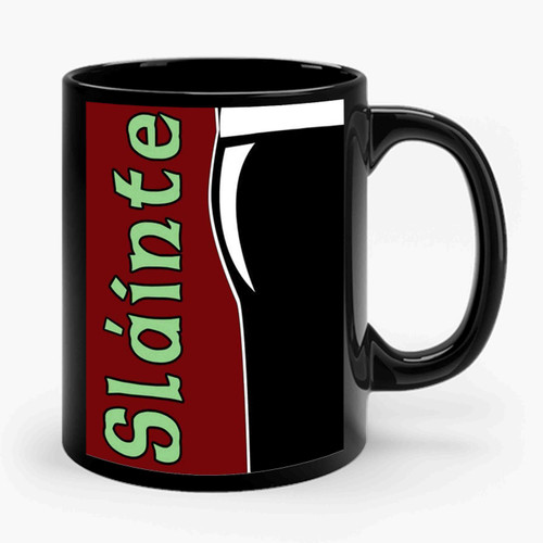 Guinness Beer Slainte Irish Ceramic Mug