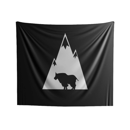 Mountain Goat Hiking Billy Goa Indoor Wall Tapestries