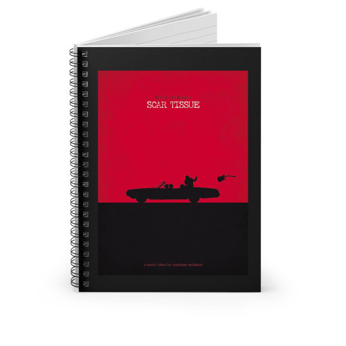 Red Hot Chili Peppers Scar Tissue My Favorite Song Spiral Notebook