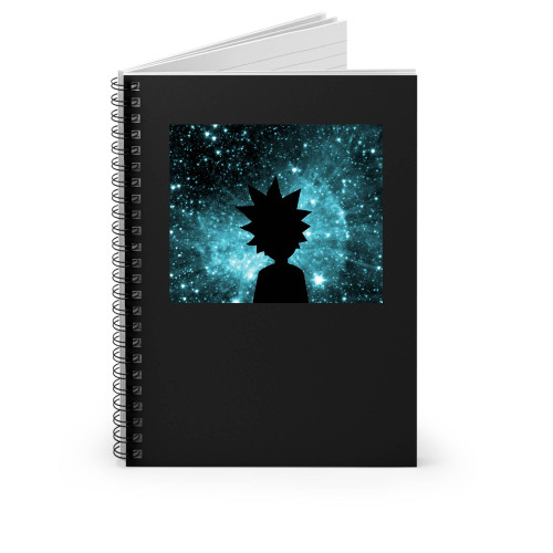 Rick Sanchez Galaxy Spiral Notebook
