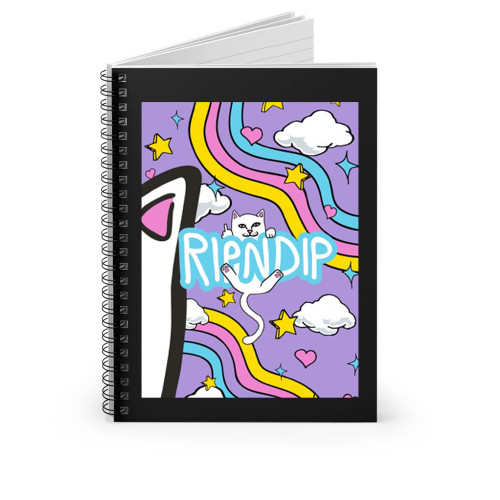 Rip N Dip Stickers Spiral Notebook
