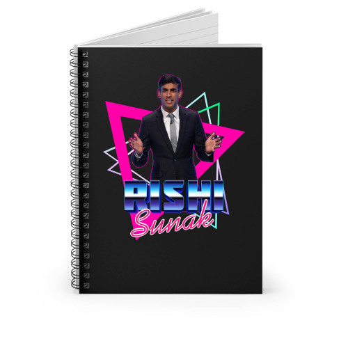 Rishi Sunak Spiral Notebook