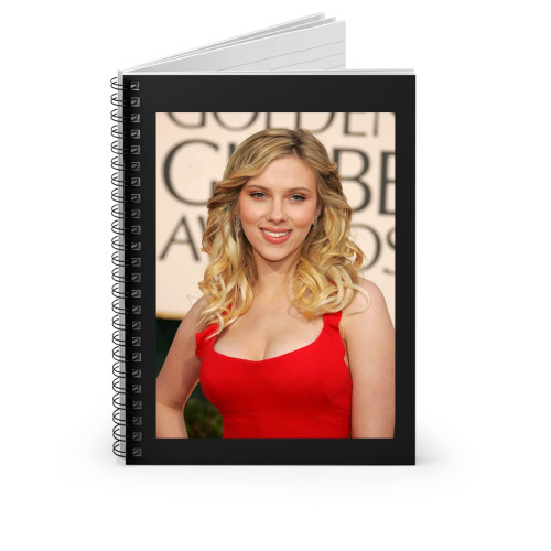 Scarlett And The Red Dress Spiral Notebook