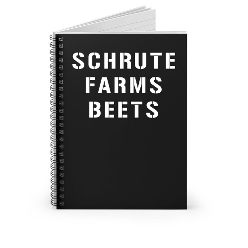 Schrute Farms Beets Spiral Notebook