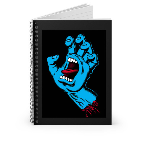 Screaming Hand World's Most Famous Skateboard Spiral Notebook