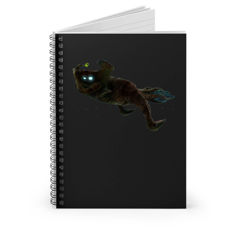 Sea Emperor Transparent Charachter Spiral Notebook