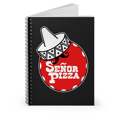 Senor Pizza Spiral Notebook