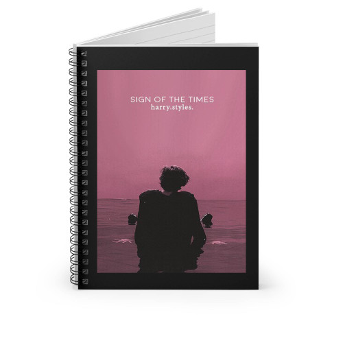 Sing Of The Times Harry Styles Spiral Notebook